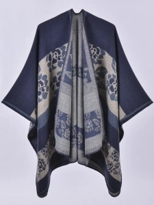 Autumn and winter scarf versatile plaid women's travel shawl
