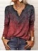 Botanical print ethnic fashion T-shirt