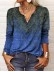 Botanical print ethnic fashion T-shirt