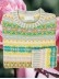 Casual contrasting crew neck long sleeve sweater