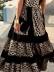 Casual Print Halter Cake Skirt Dresses