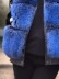 Casual solid color plush sleeveless jacket