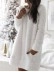 Casual Solid Patchwork Pocket O Neck A Line Dresses