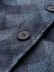 Casual V-neck buttoned irregular printed jacket