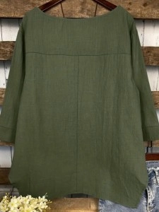 Elegant chiffon cape blouse for women