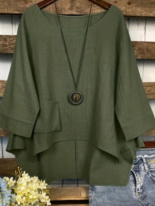 Elegant chiffon cape blouse for women