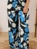 Elegant printed sleeveless jumpsuit for women