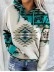 Ethnic Tribe Hooded Sweater Coat Top