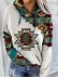 Ethnic Tribe Hooded Sweater Coat Top