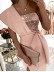 Fashion Patchwork Sequins One Shoulder Pencil Skirt Dresses