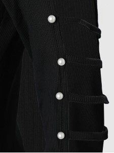 Fashion women's hollowed out corn top