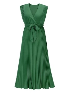 Fitted chiffon ruffle sleeves