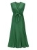 Fitted chiffon ruffle sleeves