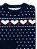 Heart Rose Winter Sweater
