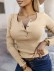 Heart-shaped Button Front T-Shirt