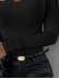 Hollow Diamond Fit Long Sleeve Top