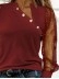 Hot Diamond Diagonal Shoulder Mesh Panel Long Sleeve Top