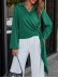 Ladies Lapel Long Sleeve Shirt