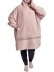 Large Lazy Comfortable Flannel Blanket Hoodie