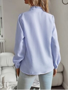 Long-sleeved elegant commuter top