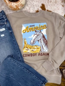 Make America Cowboy Sweatshirt