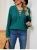 New style tie-neck long-sleeved top