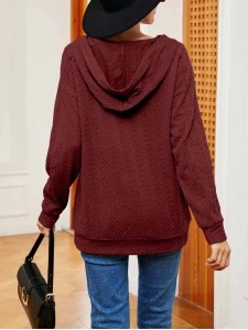 New style tie-neck long-sleeved top