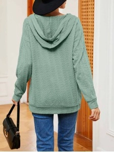 New style tie-neck long-sleeved top