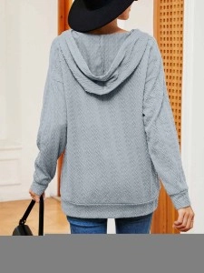 New style tie-neck long-sleeved top