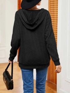 New style tie-neck long-sleeved top
