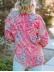 PAISLEY V NECK SHIFT CASUAL BLOUSE