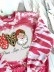 Peace Love Santa printed sweatshirt