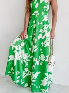 Print top top jumpsuit