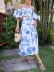 Puffed sleeve top with top and half skirt suit