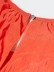 Red chiffon dress for women