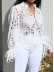Ripped Sexy Flared Sleeve Breathable Women's Tops