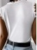 round neck lace vest top