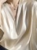 Satin blouse for women