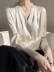 Satin blouse for women