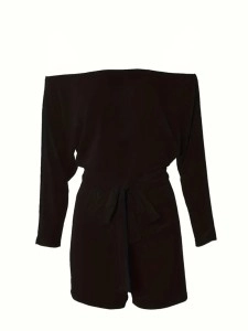 Sexy one-line shoulder slimming jumpsuit