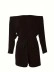 Sexy one-line shoulder slimming jumpsuit