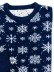 Snowflake Navy Winter Sweater