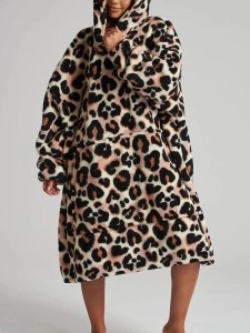 Soft Fleece Snuggle Hoodie lazy-day