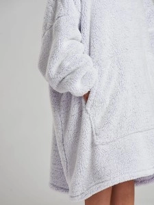 Soft Fleece Snuggle Hoodie lazy-day