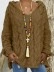 Solid color Fried Dough Twists knitting hoodie sweater