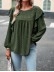 Solid color temperament casual long sleeves