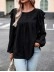 Solid color temperament casual long sleeves