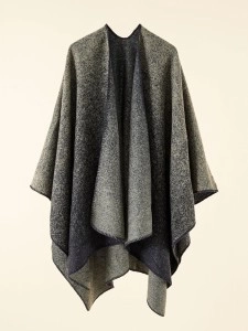 Striped Color Block Floral Color Block Shawl