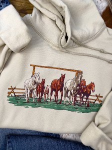 The Ranch Printed Hoodie