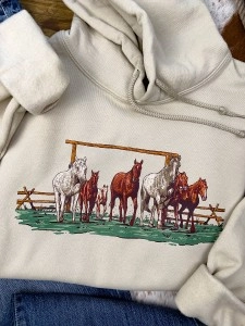 The Ranch Printed Hoodie